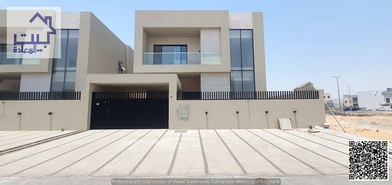 Villa for rent in Al Yasmeen, first tenant, upscale with distinctive personal finishing, at a very attractive price, on the main street, next to all s63720327802113111