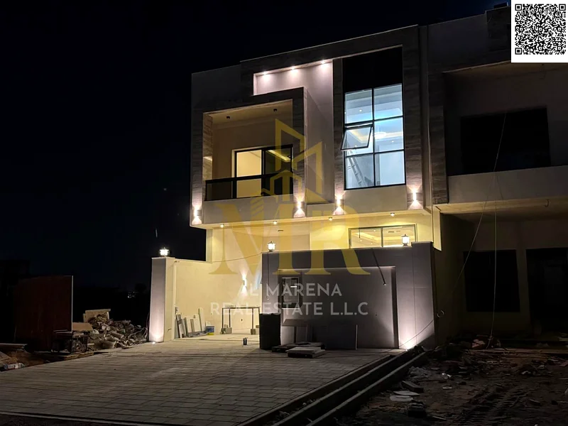 For freehold ownership in Ajman, with bank financing or cash, own a luxurious villa for sale in Al Helio 2, the first modern resident. It consists of63894745603842110
