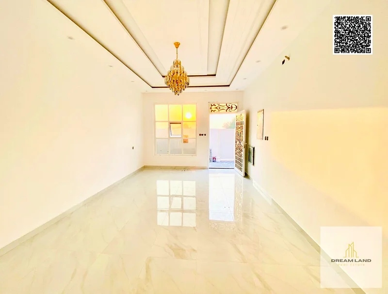 For sale at a fantastic price, a modern villa, 3 rooms with a roof, Al Helio 1 area, Ajman, including registration fees, super deluxe finishing, freeh63894745647746112