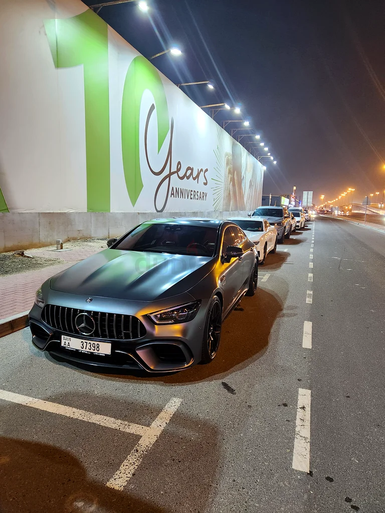 AMG GT63s | سجل صيانة كامل لدى جارغاش | إطارات وفرامل جديدة | قيادة منخفضة | مواصفات دول مجلس التعاون الخليجي63403205551105113