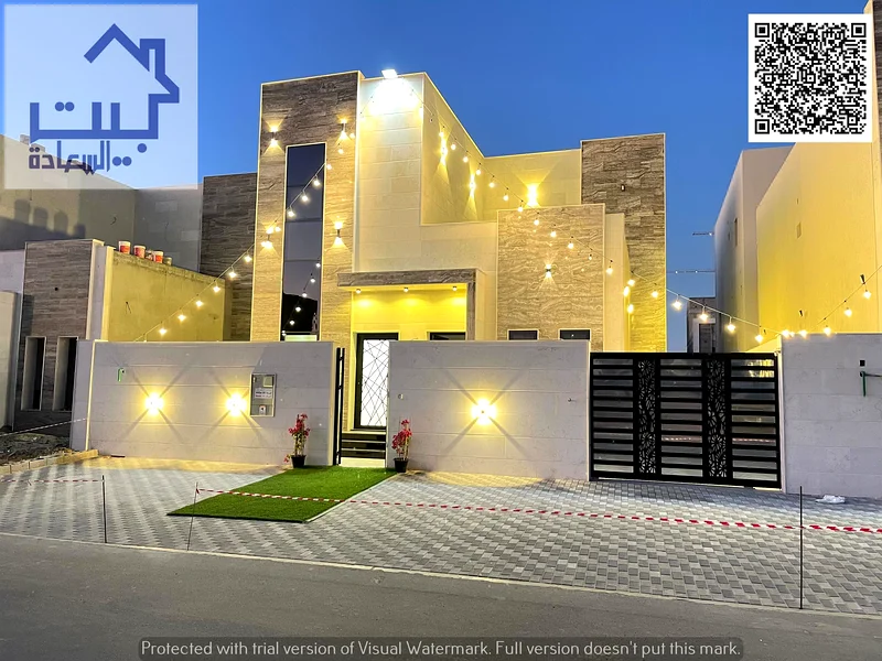 فيلا أحلامك، بما في ذلك رسوم التسجيل ورسوم الملكية، بجوار الخدمات، مكونة من طابقين وسطح، قريبة من طريق الشيخ محمد بن زايد، تمويل مصرفي 100%63895278778243111