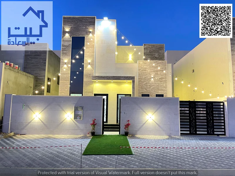 فيلا أحلامك، بما في ذلك رسوم التسجيل ورسوم الملكية، بجوار الخدمات، مكونة من طابقين وسطح، قريبة من طريق الشيخ محمد بن زايد، تمويل مصرفي 100%63895278778243112