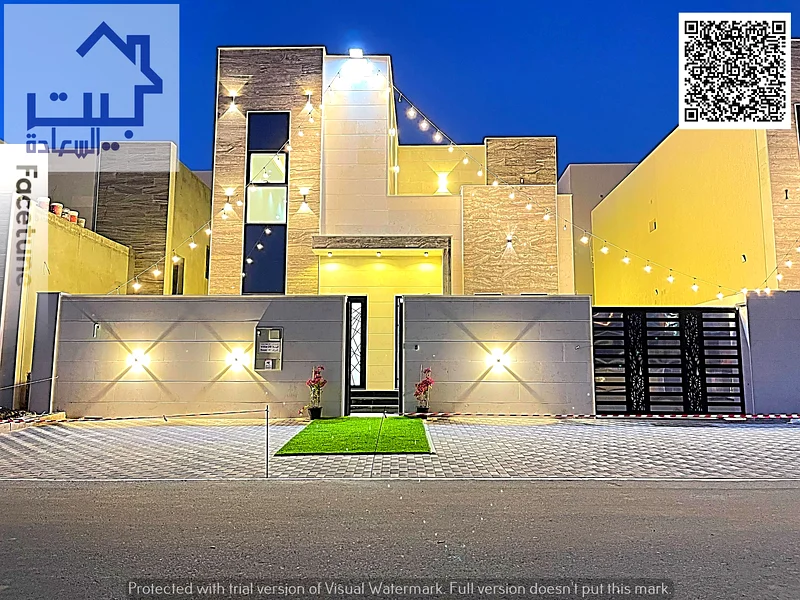 فيلا أحلامك، بما في ذلك رسوم التسجيل ورسوم الملكية، بجوار الخدمات، مكونة من طابقين وسطح، قريبة من طريق الشيخ محمد بن زايد، تمويل مصرفي 100%63895278778243110