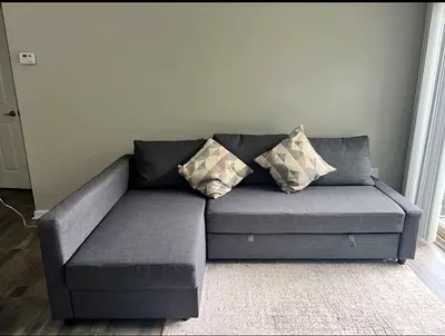 BRAND IKEA L SHAPE SOFA CUM BED