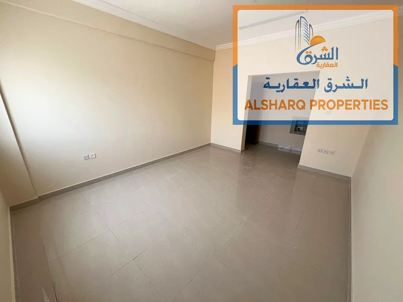 For annual rent, the most upscale apartment in Al Jurf 2, Ajman, one bedroom, a hall, and wall cabinets, at a very good price.63715025111297112