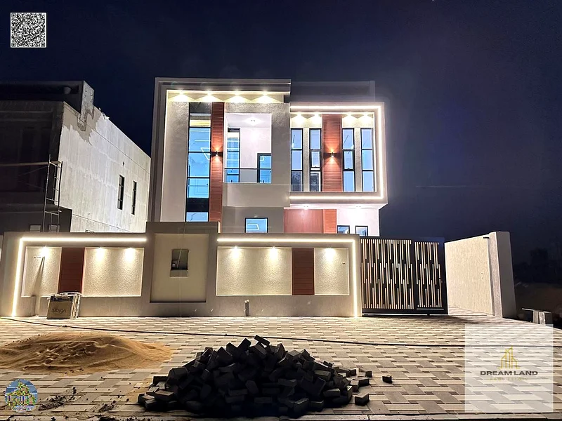 فيلا بسعر يشمل رسوم التسجيل ورسوم الملكية في الشارع الرئيسي، جاهزة للسكن في أكثر مناطق عجمان تميزاً، ملكية حرة63891577308931110
