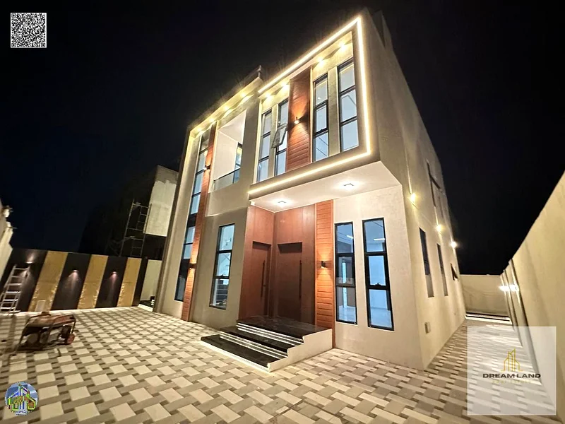 فيلا بسعر يشمل رسوم التسجيل ورسوم الملكية في الشارع الرئيسي، جاهزة للسكن في أكثر مناطق عجمان تميزاً، ملكية حرة63891577308931111