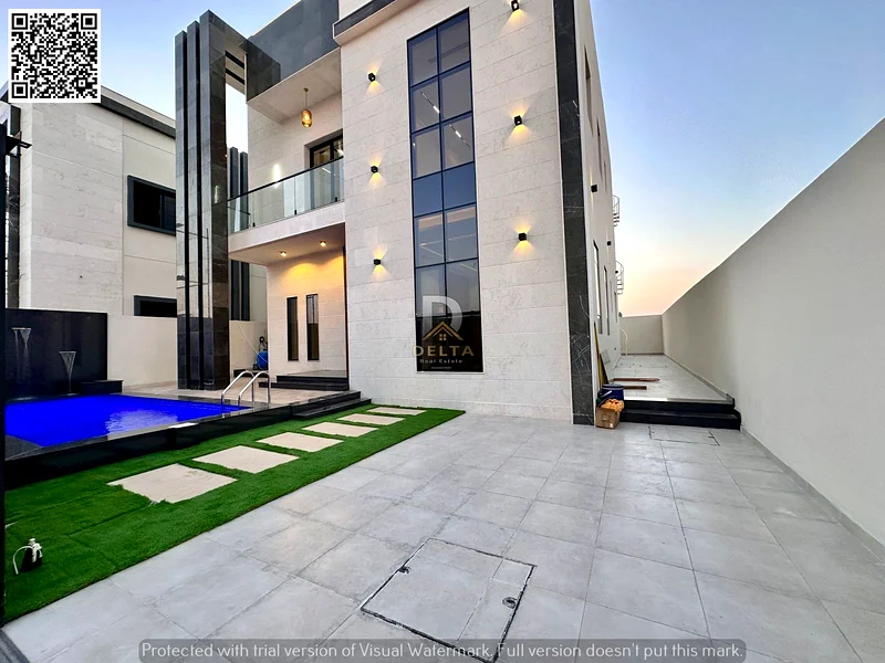 Villa with swimming pool for sale in Ajman_Al Helio 2 at a price including registration and ownership fees - freehold63897202271617112