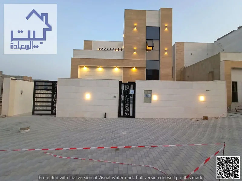 Hurry up and book your villa in Al Helio 2, ready to move in, including registration and ownership fees, freehold for all nationalities, 100% bank fin63895278877699110