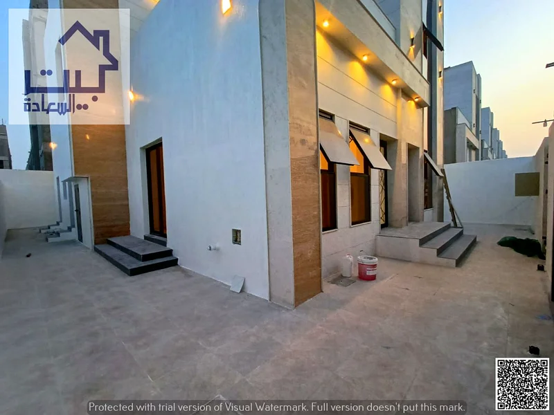 Hurry up and book your villa in Al Helio 2, ready to move in, including registration and ownership fees, freehold for all nationalities, 100% bank fin63895278877699111