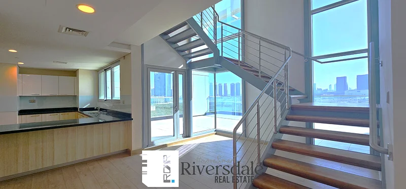 فيلا سكاي بثلاث غرف نوم مع خادمة وإطلالة على البحر - جاهزة للانتقال63843501118465113