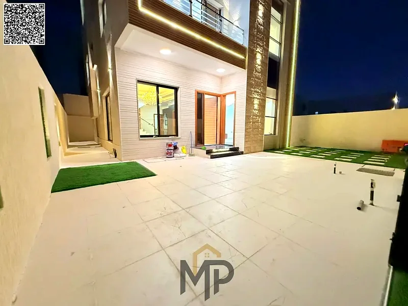 A villa at a price including registration and ownership fees on the main street, ready for occupancy in the most prestigious areas of Ajman, freehold63896286395265114