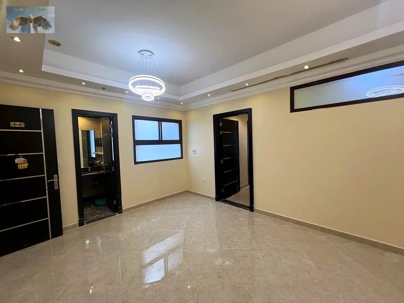 Apartment in Ajman, three rooms and a hall, with a balcony, a beautiful view, a large area, super deluxe finishes, and close to services63719515070081114