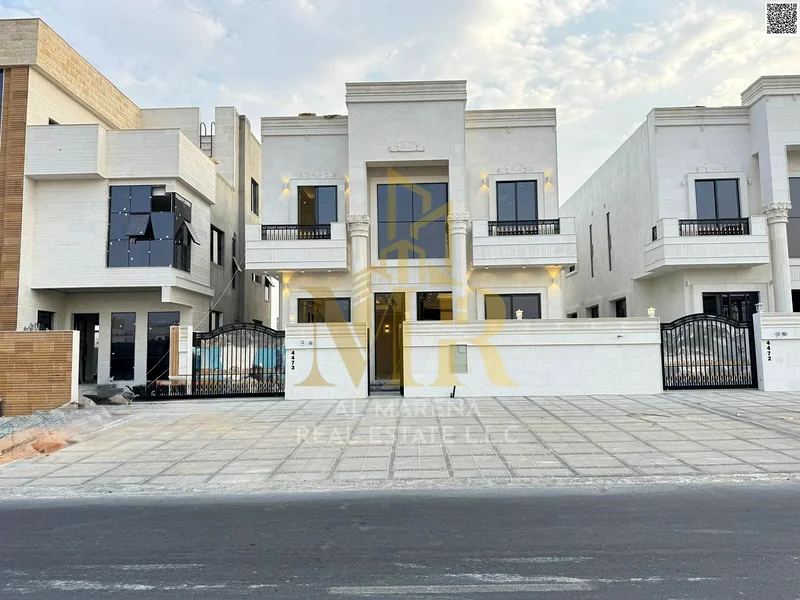 فيلا، بما في ذلك رسوم التسجيل ورسوم الملكية، بما في ذلك الماء والكهرباء، مع تشطيبات شخصية، للبيع في عجمان، ملكية حرة. الفيل63896524354691111