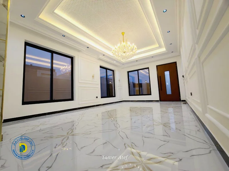 For sale, a classic corner villa, 7 rooms with a roof, in the Al Helio 2 area, super deluxe finishing, freehold , bank financing63895953653505113