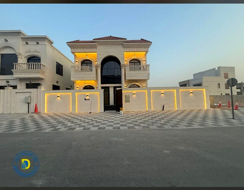 For sale, a 5-room corner villa with pool, including reg fees, spacious areas in Al-Helio 2 , super deluxe finishing, freehold and bank financing63895953732097111