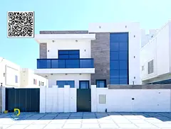 Luxurious modern villa for sale at a very special price in Al Bahia area, 5 rooms and a roof