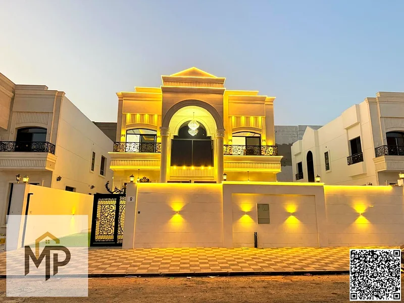 قصر صغير مع حمام سباحة للبيع في الحيلو 2، عجمان، بسعر يشمل رسوم التسجيل وقابل للتفاوض.63895417819521110