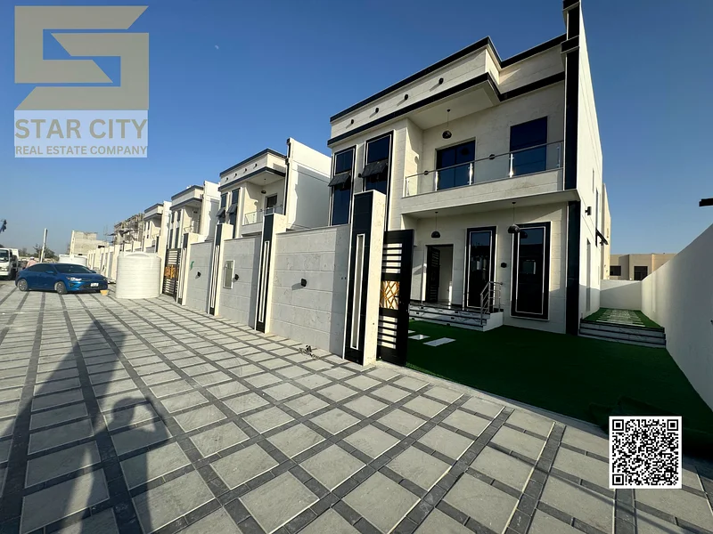 For sale, a modern villa with a comprehensive design, including registration fees | No down payment | Freehold for all nationalities | Very very63894745655809110