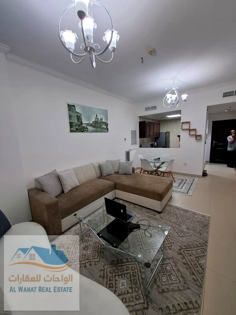 غرفة ومجلس مؤثثة للإيجار - عجمان، أبراج الياسمين63716124090243113