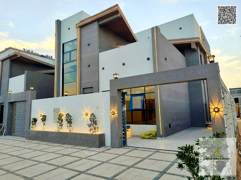Including registration fees in Ajman Al Helio, 4 master bedrooms, a majlis, a hall, and a maid’s room. Freehold for all nationalities, with the possib63895009046913111