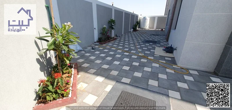 Own a corner villa on two streets for sale in Al Helio 2, next to all services and a wonderful strategic location, upscale, with a distinctive persona63894745791619113