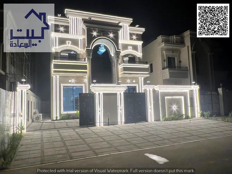 A luxurious villa with an elegant design and an ideal location in the Al Helio area, opposite the famous Jasmine Garden, surrounded by all the vital s63895278701827113