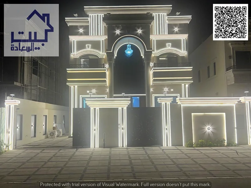 A luxurious villa with an elegant design and an ideal location in the Al Helio area, opposite the famous Jasmine Garden, surrounded by all the vital s63895278701827111