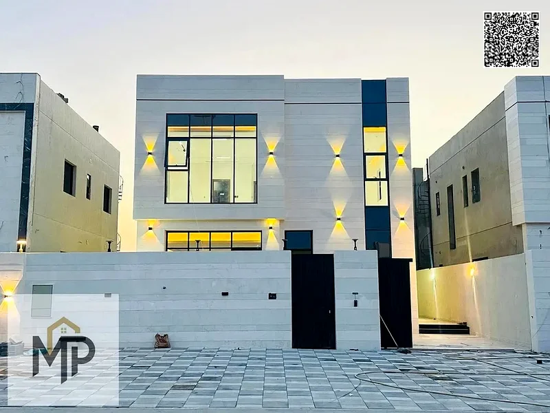 Luxury villa for sale in Al Zahia, Ajman | High-end custom finishing. Your chance to own a distinctive villa, including registration fees.63880619726083112