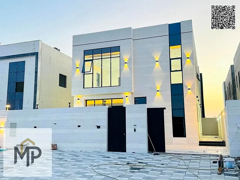 Luxury villa for sale in Al Zahia, Ajman | High-end custom finishing. Your chance to own a distinctive villa, including registration fees.63880619726083111