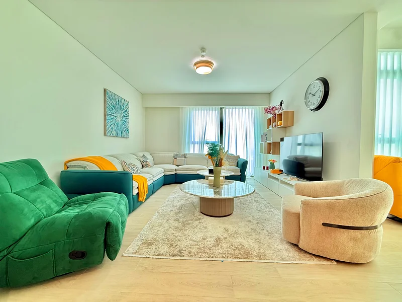 Corner Unit | Premium Fully Furnished 2BR | Panoramic Sea & Burj Khalifa Views63740582266626111