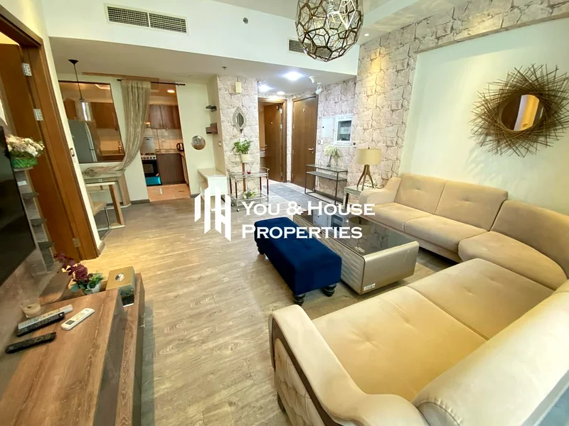 سكن فاخر حديث بغرفة نوم واحدة مفروش بالكامل وموقع مثالي63782019508099110