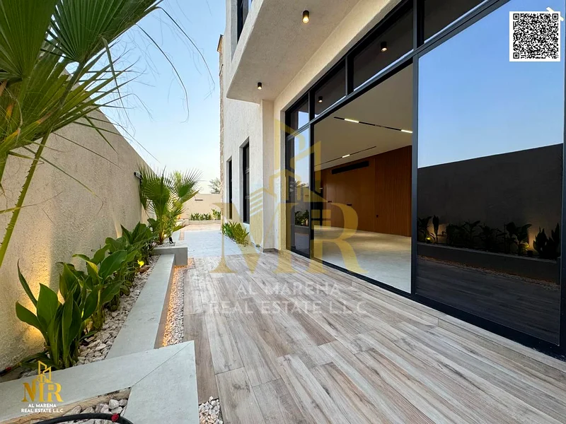 For sale, a distinctive classic design villa - two floors - a prime location directly on Sheikh Mohammed bin Zayed Road63872558265217113