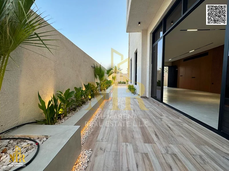 For sale, a distinctive classic design villa - two floors - a prime location directly on Sheikh Mohammed bin Zayed Road63872558265217114