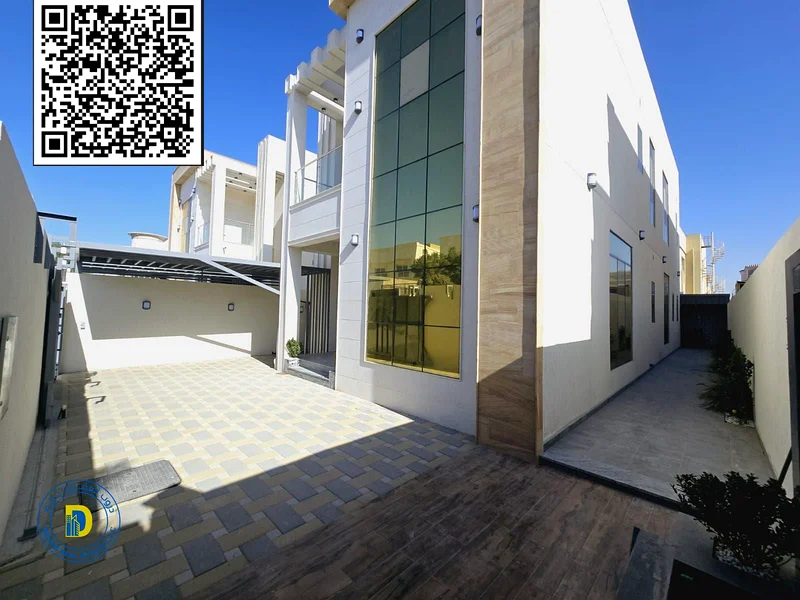 For sale, a luxurious villa with a large area, 5 rooms, in a very distinguished location in the Al Muwaihat 3 area, Ajman, at a very special price63870977546882111