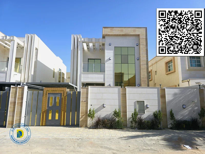 For sale, a luxurious villa with a large area, 5 rooms, in a very distinguished location in the Al Muwaihat 3 area, Ajman, at a very special price63870977546882110