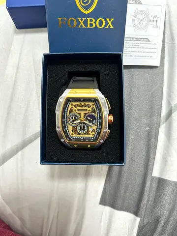 Stylish Foxbox Mens Sport Watch - Limited Edition