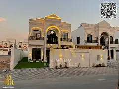 Luxury villa for sale in Al Helio 2 - 2 floors + roof - area 4200 sq ft - 5 master bedrooms - majlis