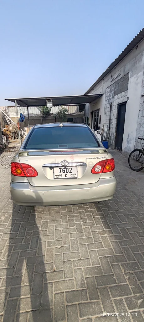 Toyota corolla Altis63412310333315114