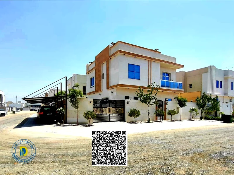For sale, a 5-room corner villa, including electricity, water and AC, in the Al-Helio 2 area, super deluxe finishing, freehold and bank financing63895953744131110