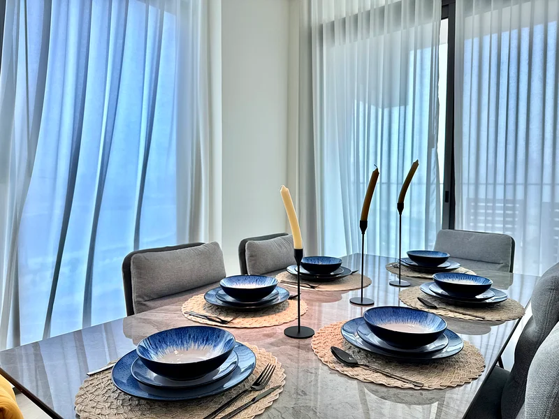 Corner Unit | Premium Fully Furnished 2BR | Panoramic Sea & Burj Khalifa Views63740582266626113