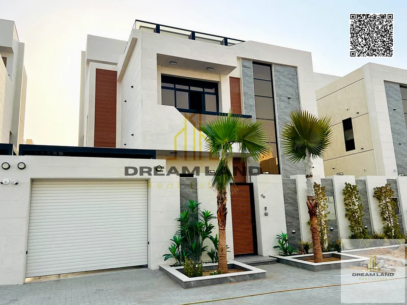 A distinctive modern design villa, two floors and a roof, including electricity, water and air conditioning, in a prime location with a swimming pool63895418783619111