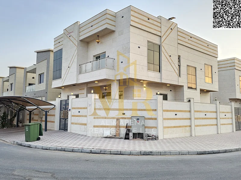_ فرصة رائعة لجميع الجنسيات _ للإيجار السنوي _ في عجمان الياسمين، كهرباء مواطن _ فيلا زاوية جاهزة للسكن، طابقين63720327844355110
