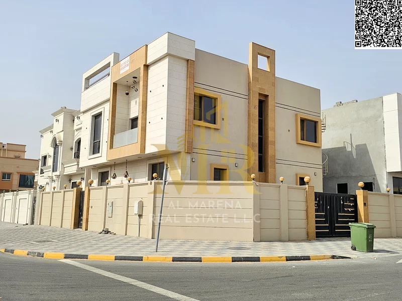 _ فرصة رائعة لجميع الجنسيات _ للإيجار السنوي _ في عجمان الياسمين، كهرباء مواطن _ فيلا زاوية جاهزة للسكن، طابقين63720327844355111