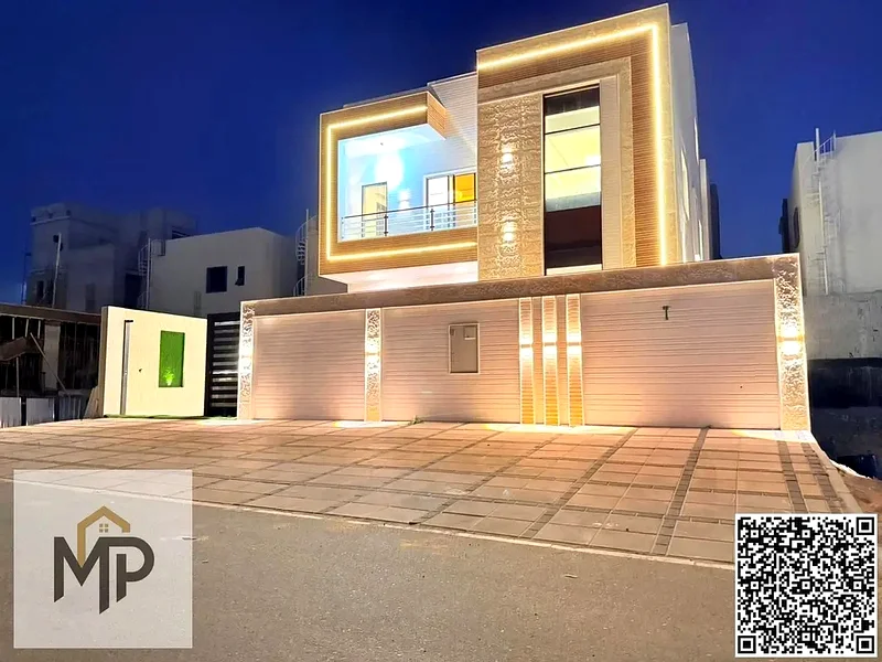 فيلا بسعر يشمل رسوم التسجيل ورسوم الملكية في الشارع الرئيسي، جاهزة للسكن في أكثر مناطق عجمان تميزاً، ملكية حرة63897086101378111