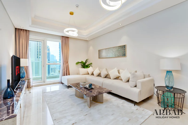 Super Deluxe 2BR + Maids | Newly Furnished | 2 Minutes Walk to Dubai Mall & Burj Khalifa | Downtown63832904598529112