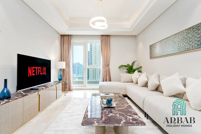 Super Deluxe 2BR + Maids | Newly Furnished | 2 Minutes Walk to Dubai Mall & Burj Khalifa | Downtown63832904598529111