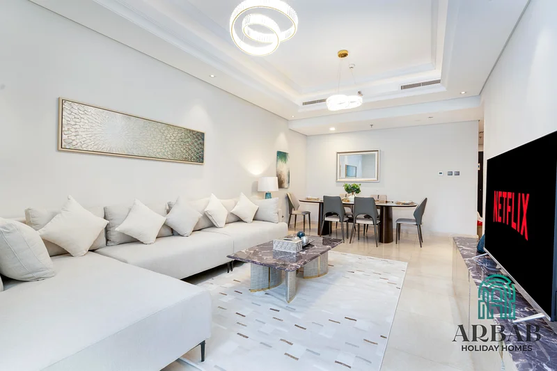 Super Deluxe 2BR + Maids | Newly Furnished | 2 Minutes Walk to Dubai Mall & Burj Khalifa | Downtown63832904598529110