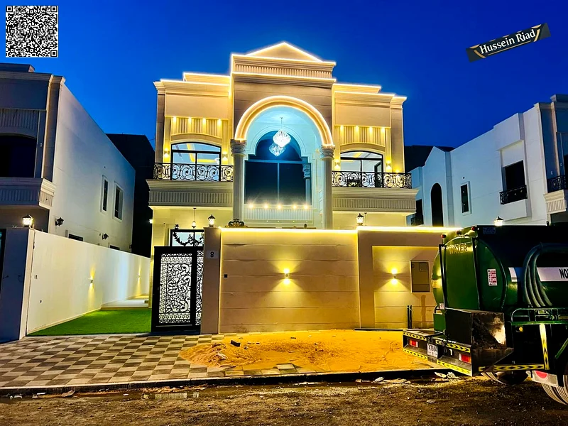 Miniature palace for sale in Al Helio 2, Ajman, at a price including registration fees, negotiable63896181692417110