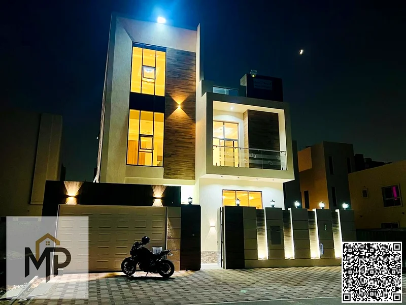 Luxury villa for sale - Al Bahia / Ajman, prime location near the market and Chinese services63880619003651113